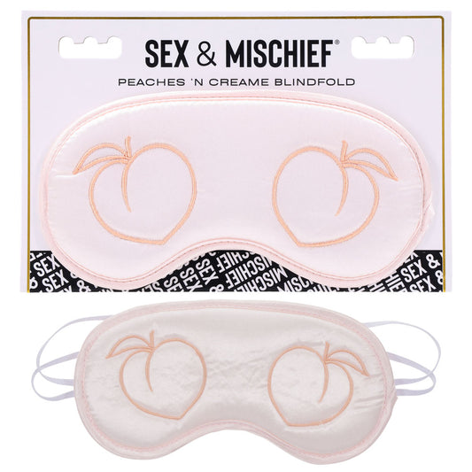 Sex & Mischief Peaches n CreaMe Blindfold-(ss09961) - SS09961