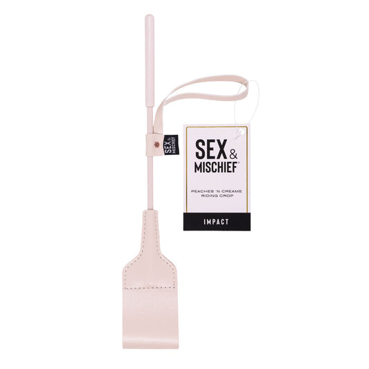 Sex & Mischief Peaches n CreaMe Riding Crop-(ss09969) - SS09969