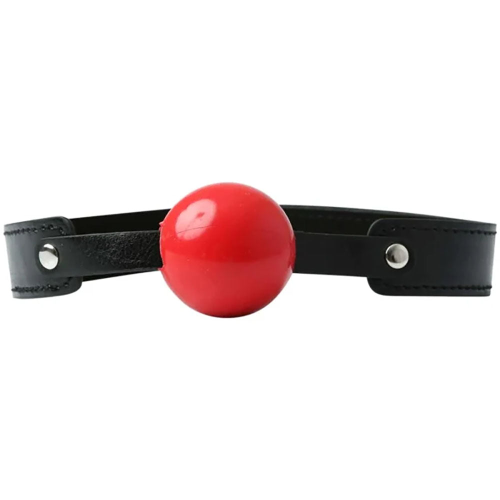 Sex & Mischief Solid Red Ball Gag-(ss10024) - SS10024