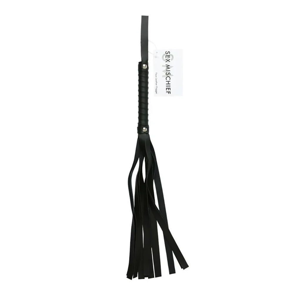 Sex & Mischief Faux Leather Flogger-(ss10040) - SS10040