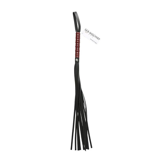 Sex & Mischief Mahogany Flogger-(ss10043) - SS10043