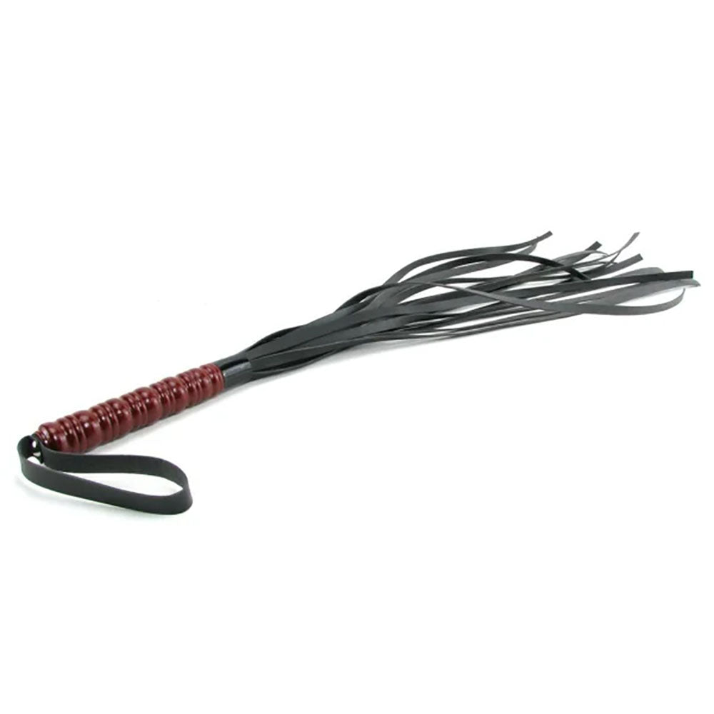 Sex & Mischief Mahogany Flogger-(ss10043) - SS10043