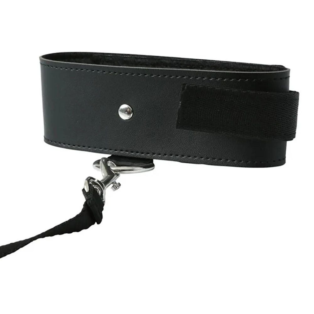 Sex & Mischief Black Leash & Collar-(ss10050) - SS10050