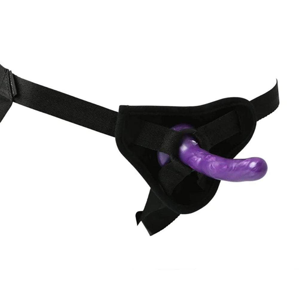 Sex & Mischief Strap-On & Silicone Dildo Kit-(ss10065) - SS10065