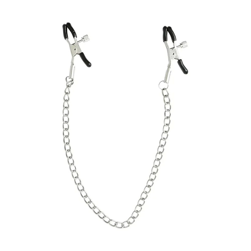 Sex & Mischief Chained Nipple Clamps-(ss10089) - SS10089