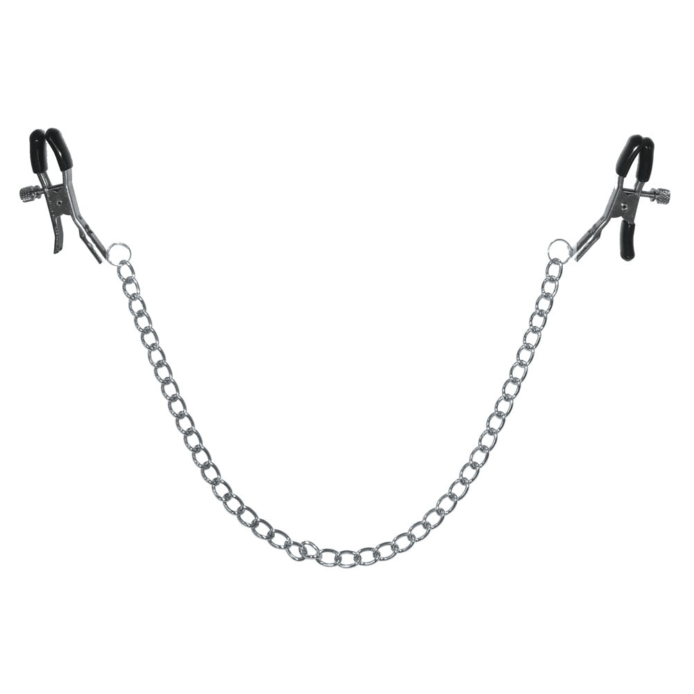 Sex & Mischief Chained Nipple Clamps-(ss10089) - SS10089