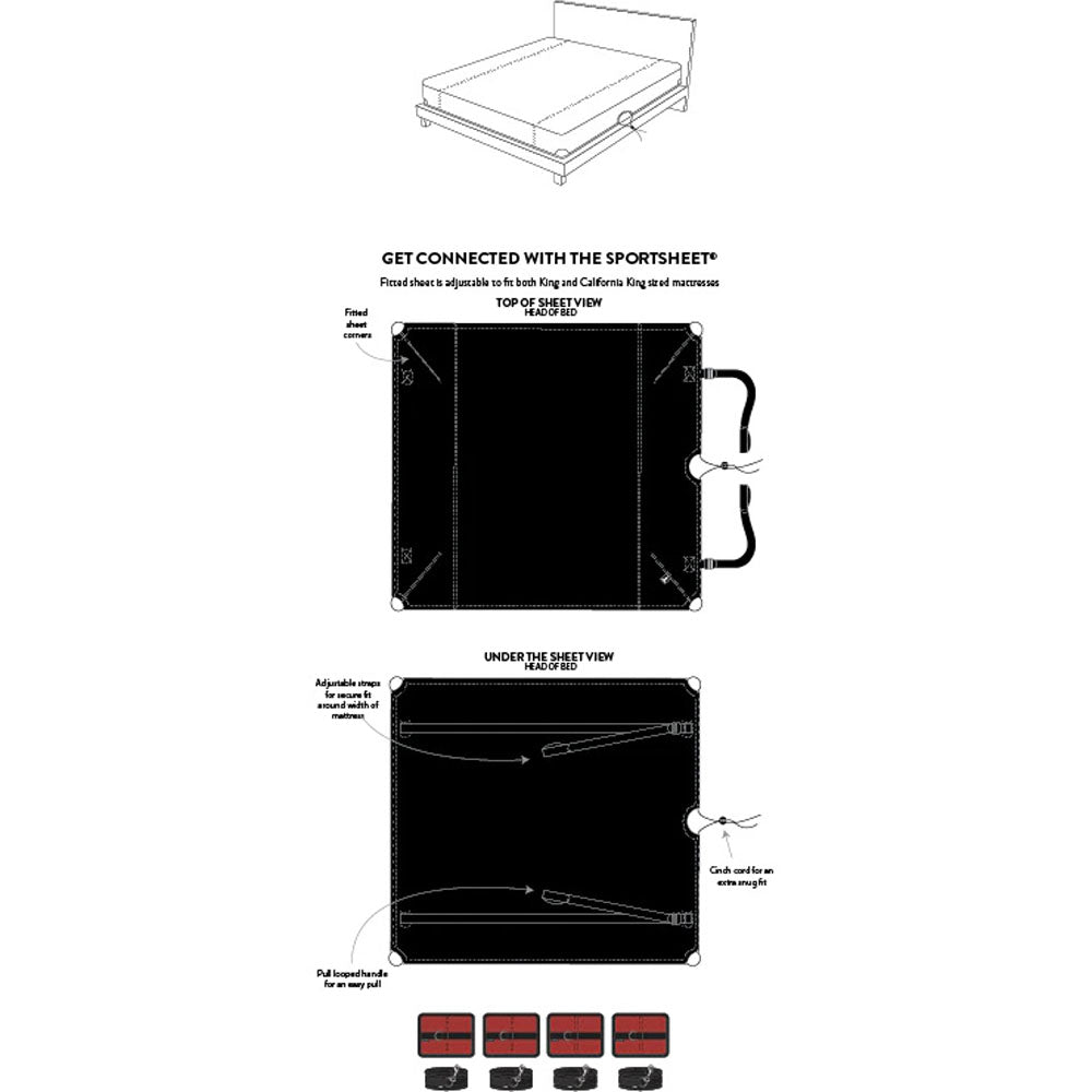 SPORTSHEETS The Sportsheet - King-(ss20001) - SS20001