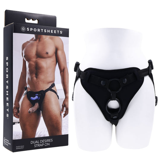 SPORTSHEETS Dual Desires Strap On-(ss31003) - SS31003