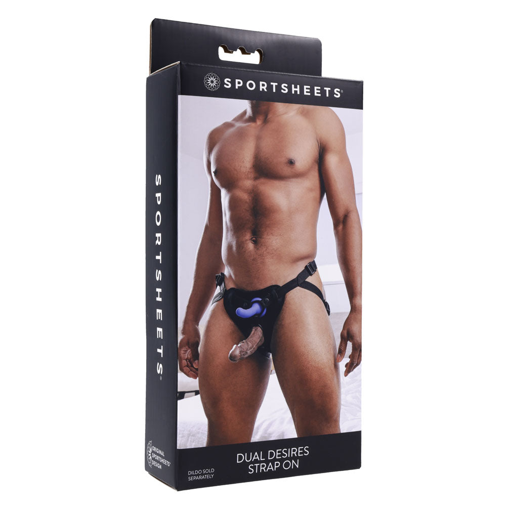 SPORTSHEETS Dual Desires Strap On-(ss31003) - SS31003