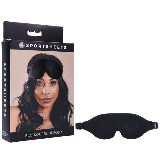 SPORTSHEETS Blackout Blindfold-(ss32404) - SS32404