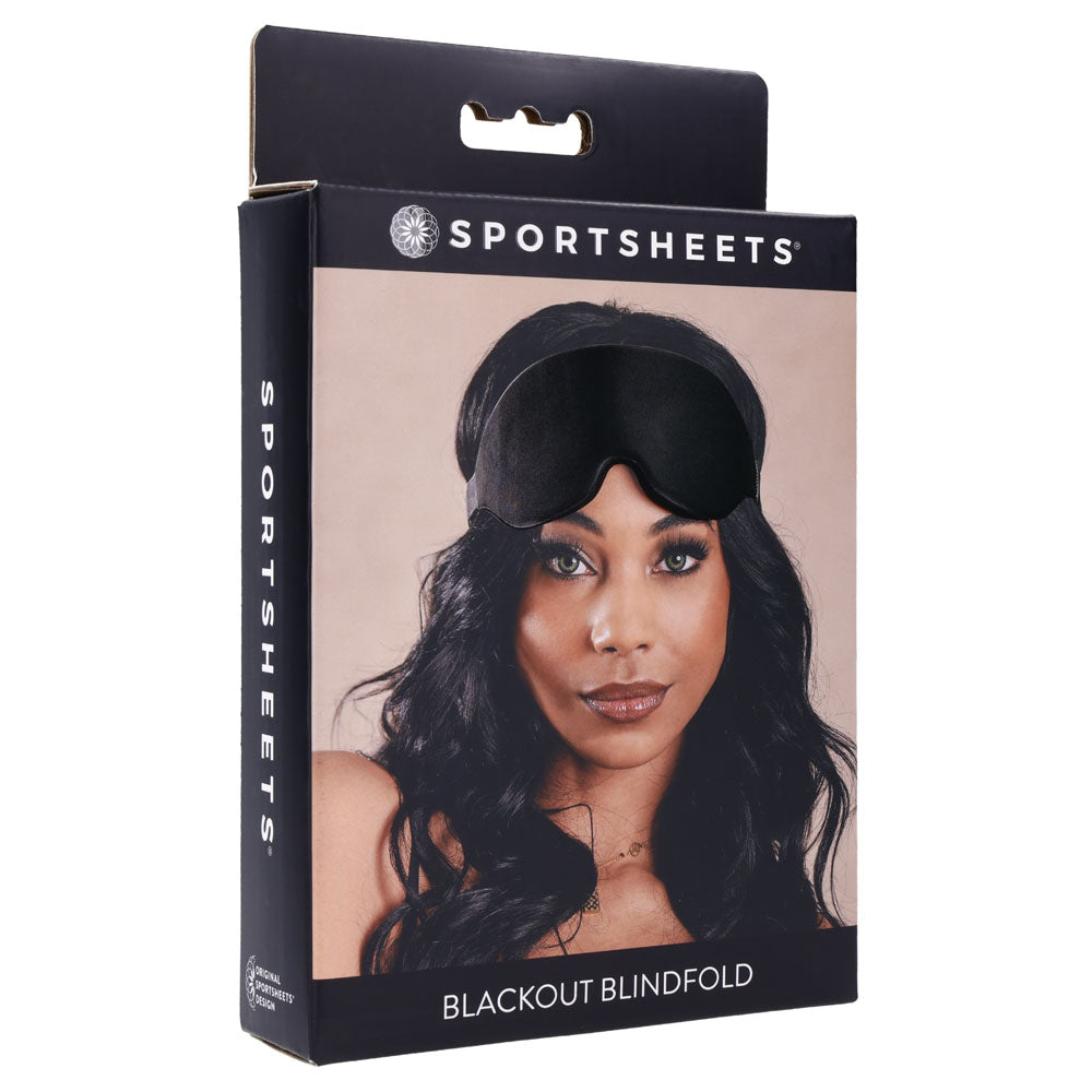 SPORTSHEETS Blackout Blindfold-(ss32404) - SS32404