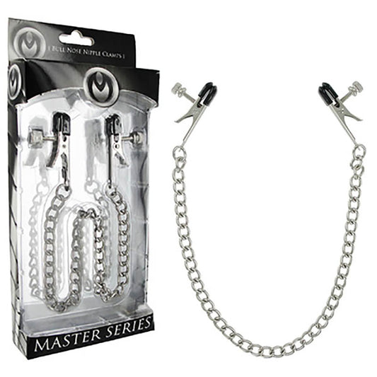 Master Series Ox Bull Nose Nipple Clamps-(st188) - ST188