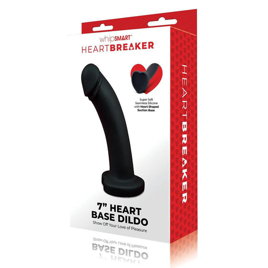 WhipSmart Heartbreaker 7'' Heart Base Dildo-(ws1044) - WS1044