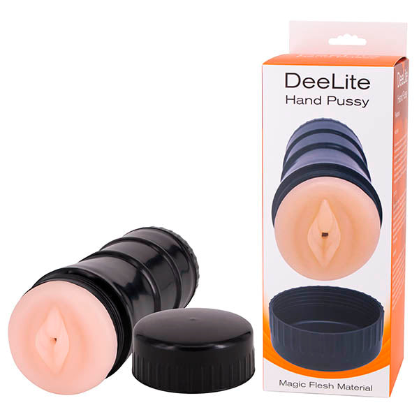 Seven Creations DeeLite Hand Pussy-(16-21blk-bx) - 16-21BLK-BX