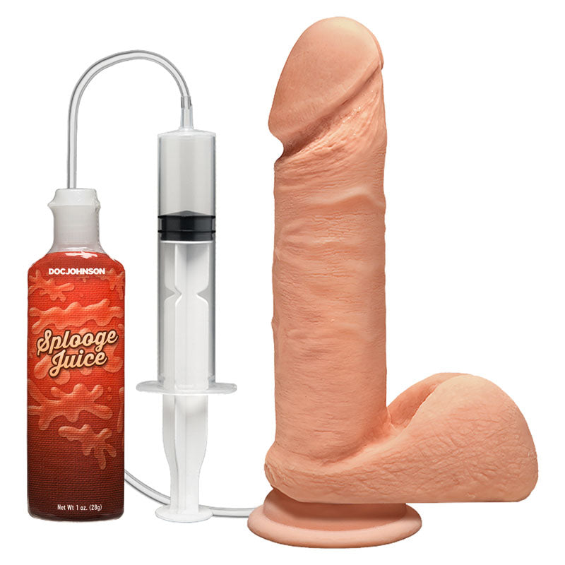 The D Perfect D Squirting 7'' with Balls-(1702-01-bx) - 1702-01-BX