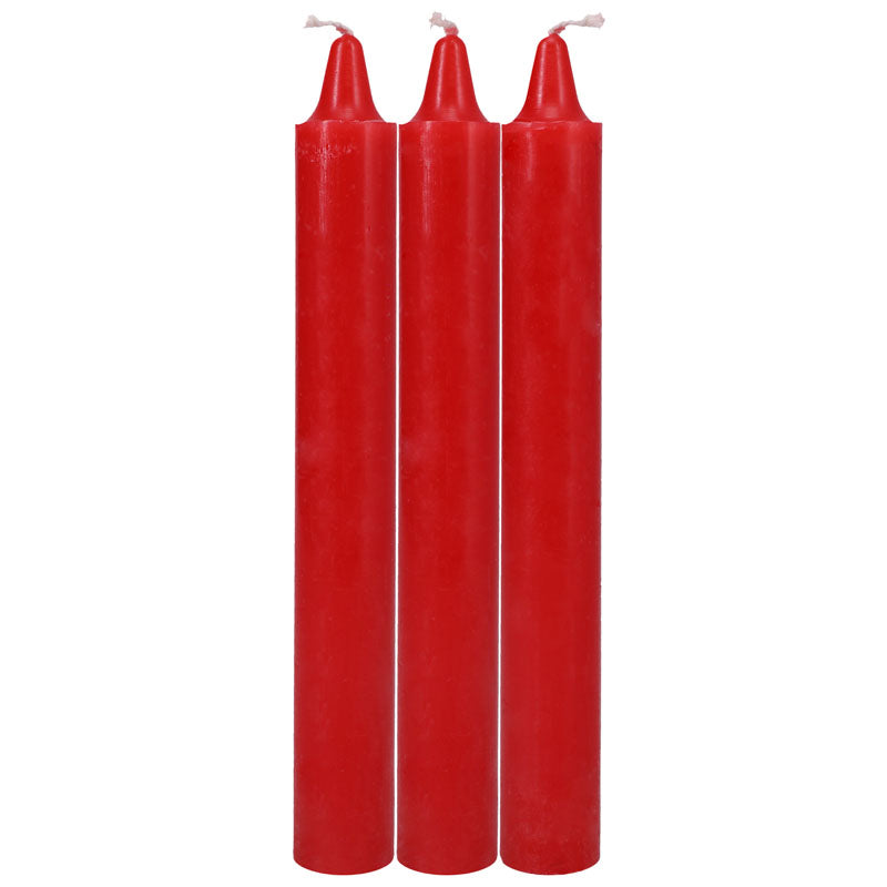 Japanese Drip Candles - Red-(2101-04-cd) - 2101-04-CD