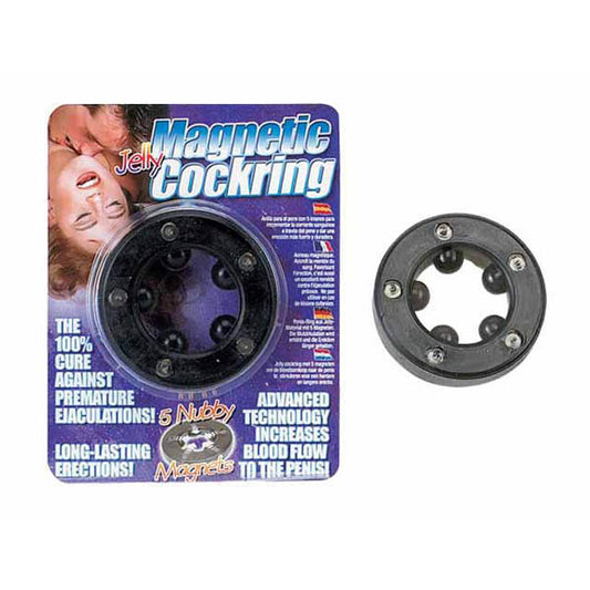 Magnetic Cock Ring-(2k777smk-bcd) - 2K777SMK-BCD