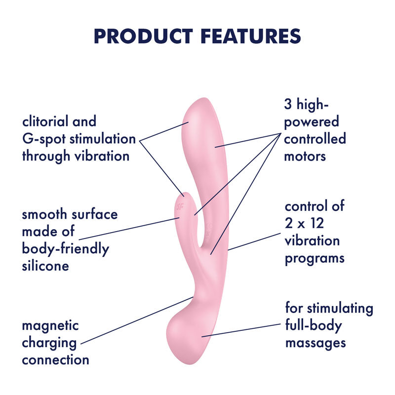 Satisfyer Triple Oh-(4018249) - 4018249