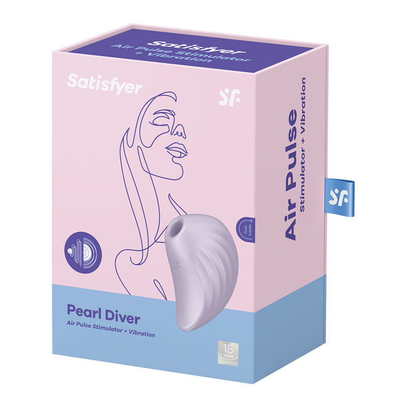 Satisfyer Pearl Diver - Violet-(4037240) - 4037240