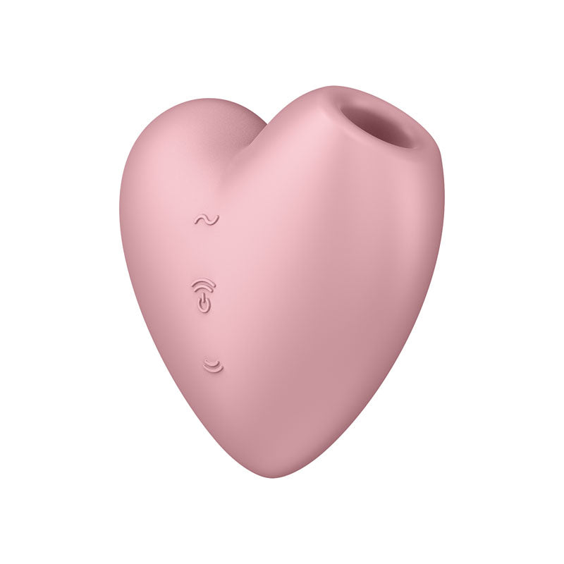 Satisfyer Cutie Heart - Light Red-(4037264) - 4037264