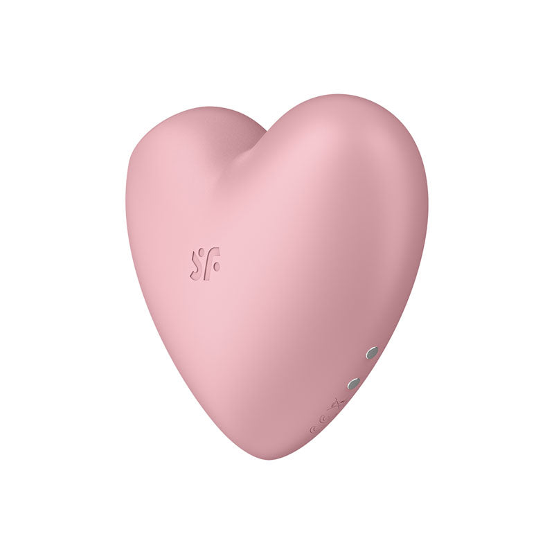 Satisfyer Cutie Heart - Light Red-(4037264) - 4037264