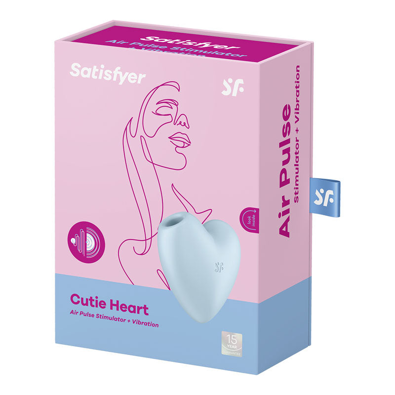 Satisfyer Cutie Heart - Blue-(4037271) - 4037271