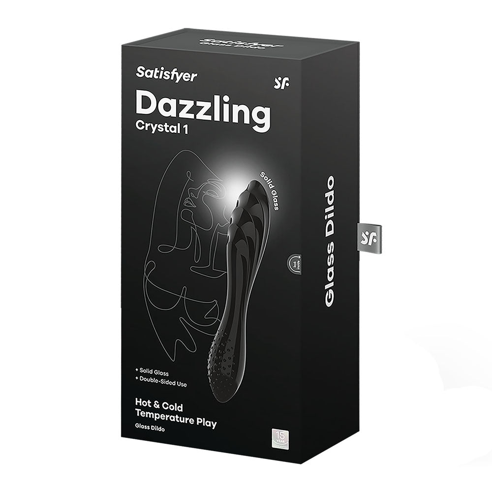 Satisfyer Dazzling Crystal 1 - Black-(4045924) - 4045924