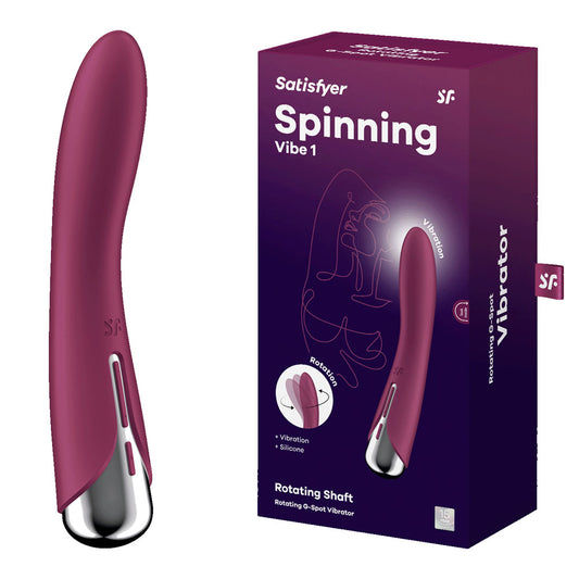 Satisfyer Spinning Vibe 1 - Red-(4048697) - 4048697