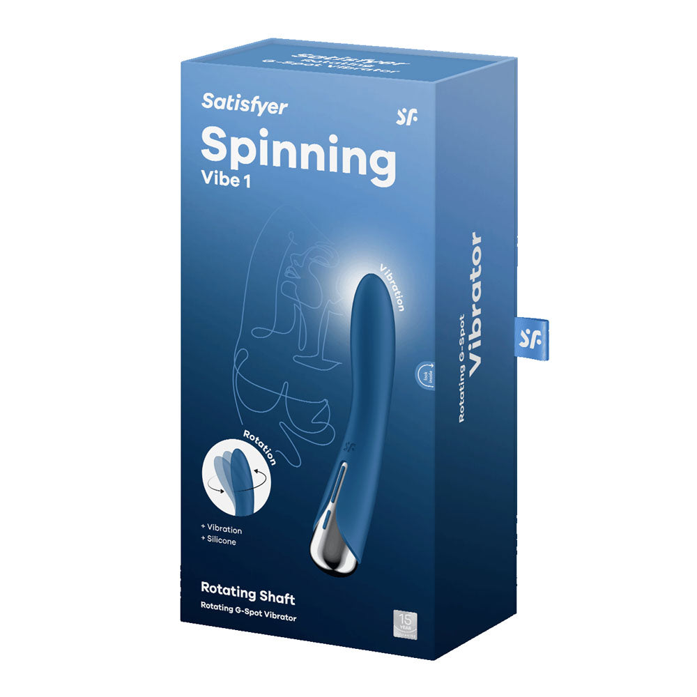 Satisfyer Spinning Vibe 1 - Blue-(4048703) - 4048703