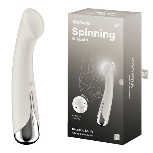 Satisfyer Spinning G-Spot 1 - Beige-(4048772) - 4048772