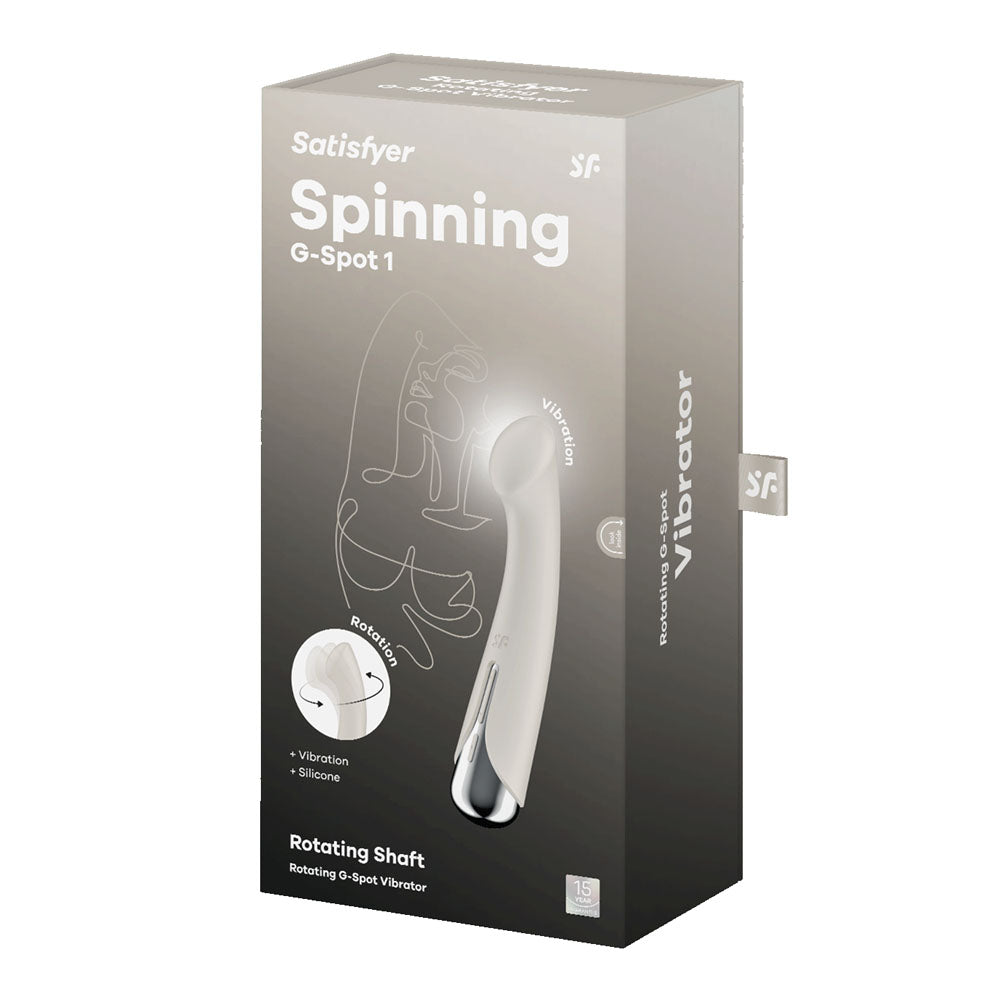 Satisfyer Spinning G-Spot 1 - Beige-(4048772) - 4048772