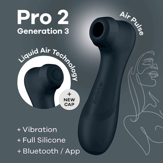 Satisfyer Pro 2 Generation 3 with App Control-(4051857) - 4051857