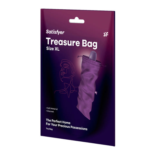 Satisfyer Treasure Bag XLarge - Violet-(4059952) - 4059952