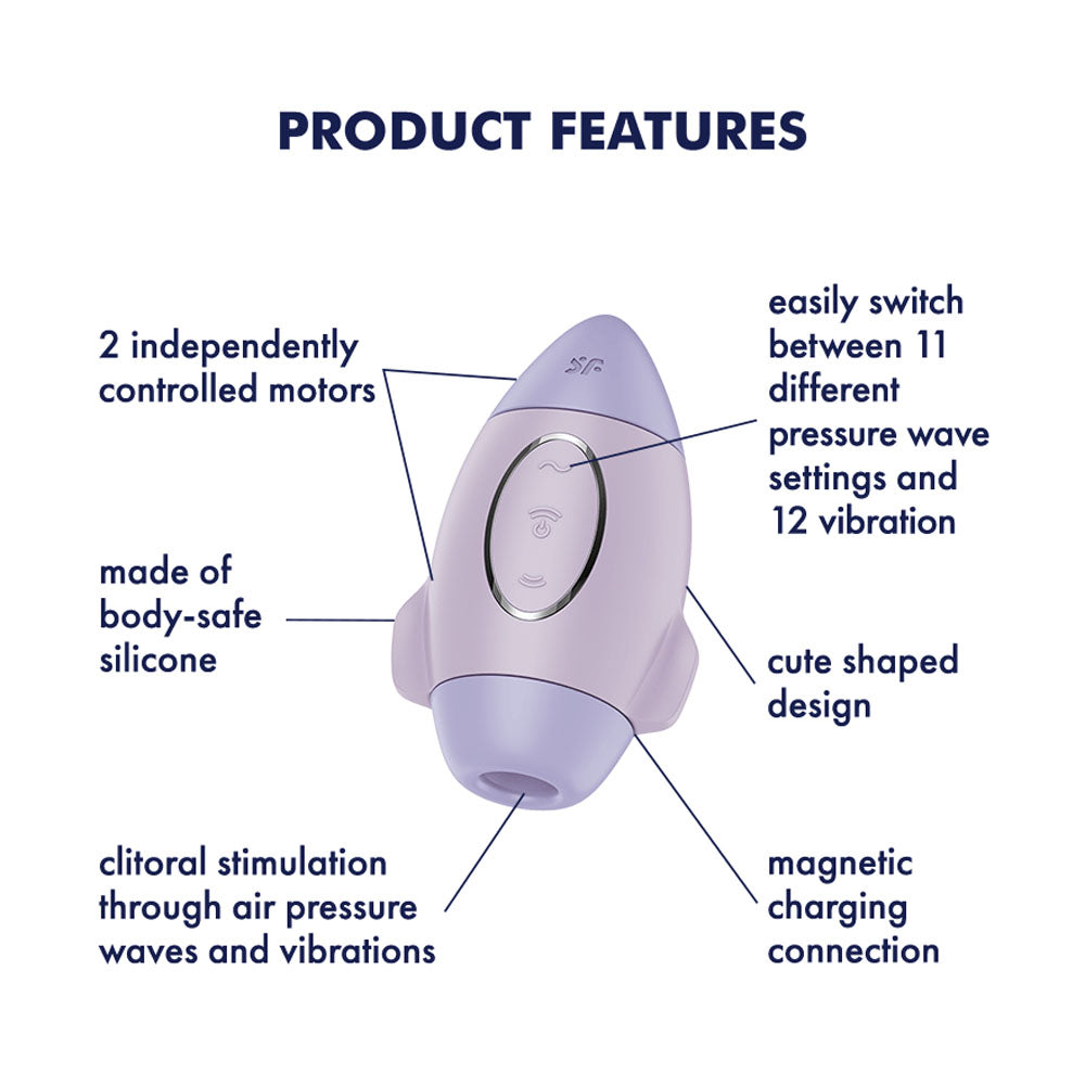 Satisfyer Mission Control - Violet-(4060088) - 4060088