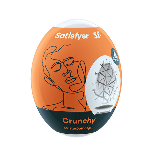 Satisfyer Masturbator Egg - Crunchy-(9043408) - 9043408