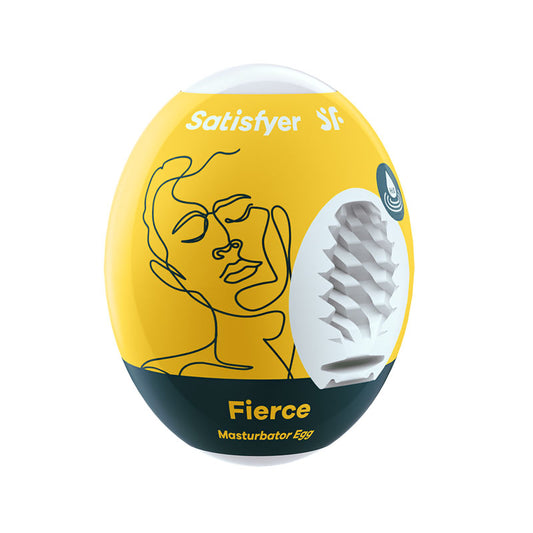 Satisfyer Masturbator Egg - Fierce-(9043422) - 9043422