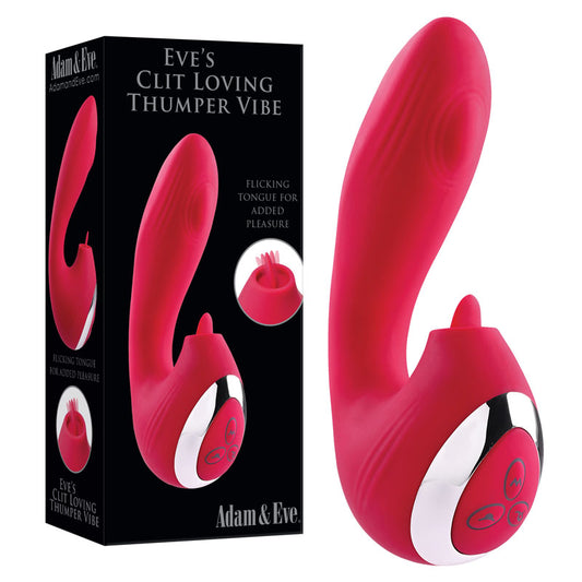 Adam & Eve EVES CLIT LOVING THUMPER VIBE-(ae-bl-0051-2) - AE-BL-0051-2