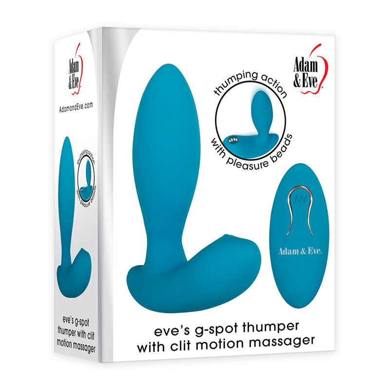 Adam & Eve G-Spot Thumper with Clit Motion Massager-(ae-wf-8140-2) - AE-WF-8140-2