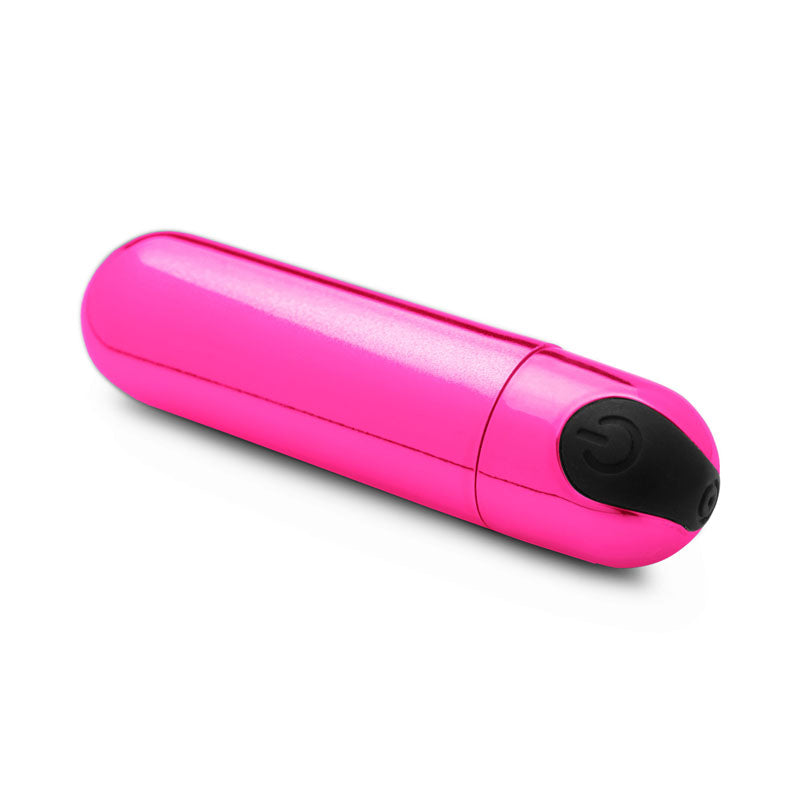 Bang! 10X Vibrating Metallic Bullet-(ag656-pink) - AG656-PINK