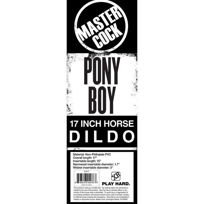 Master Cock Pony Boy-(ag677) - AG677