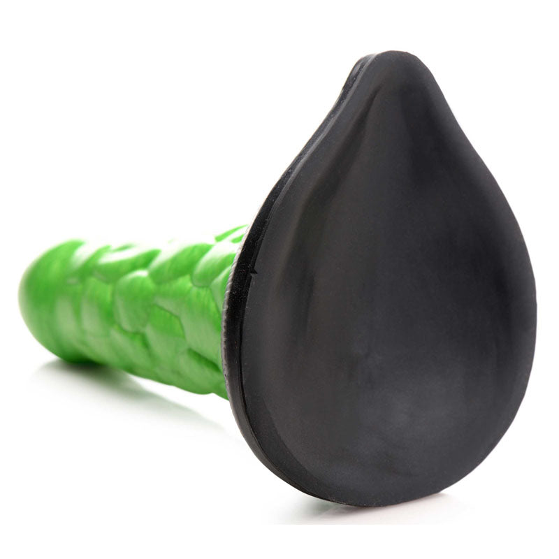 Creature Cocks Radioactive Reptile Thick Scaly Silicone Dildo-(ag872) - AG872