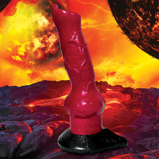 Creature Cocks Hell-Hound Canine Penis Silicone Dildo-(ag874) - AG874