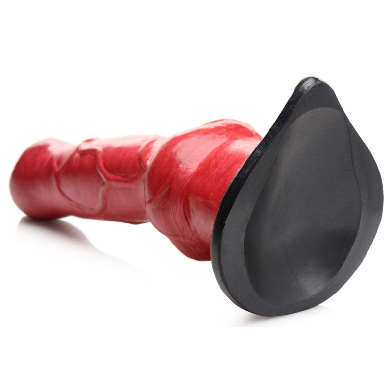 Creature Cocks Hell-Hound Canine Penis Silicone Dildo-(ag874) - AG874