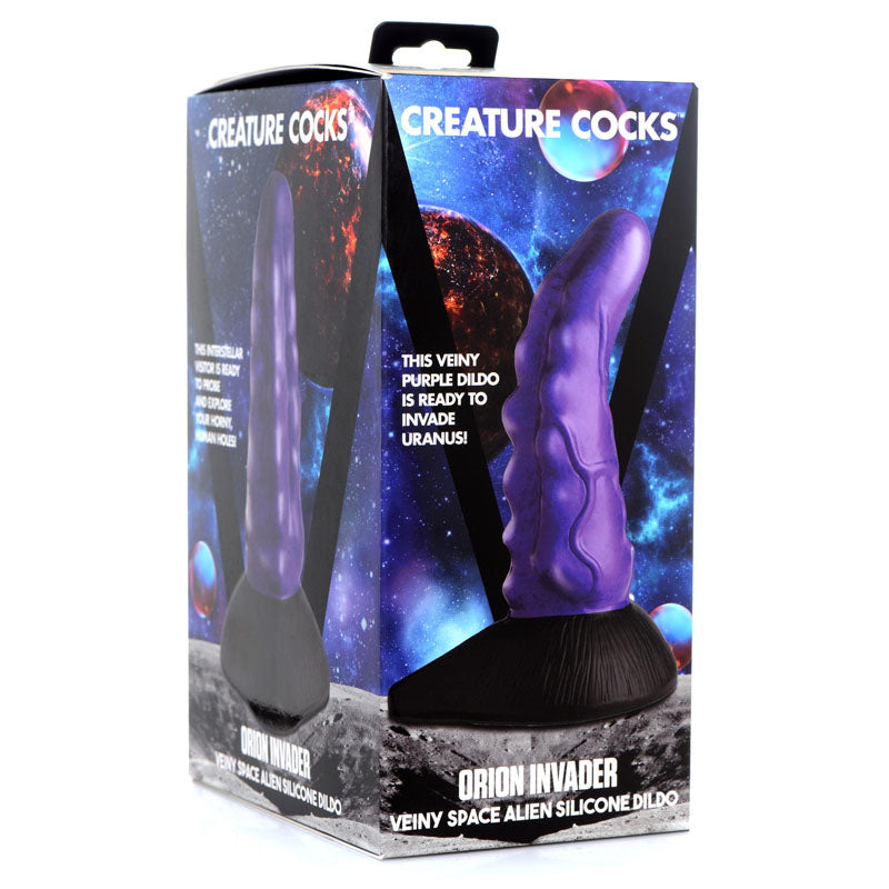 Creature Cocks Orion Invader Veiny Space Alien Silicone Dildo-(ag876) - AG876