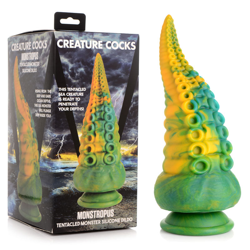 Creature Cocks Monstropus Tentacled Monster Silicone Dildo-(ag919) - AG919