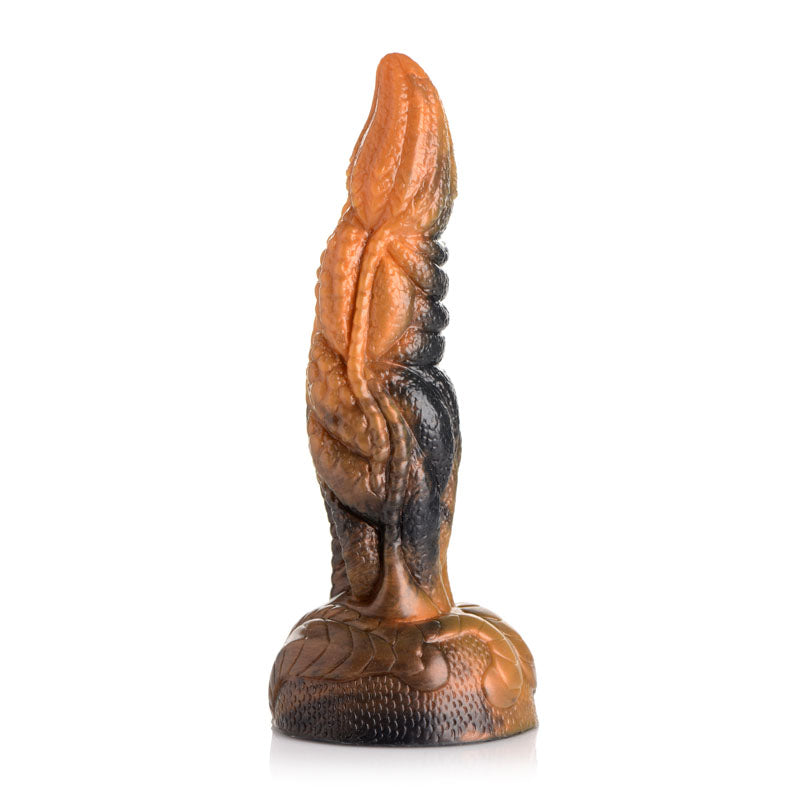 Creature Cocks Ravager Rippled Tentacle Silicone Dildo-(ag920) - AG920