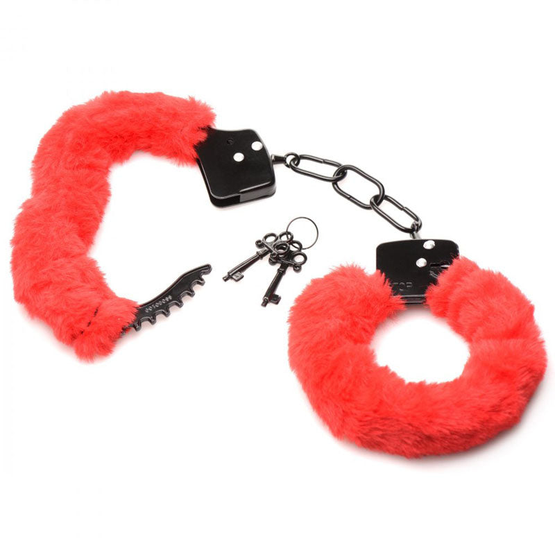 Master Series Cuffed in Fur-(ag937-red) - AG937-RED