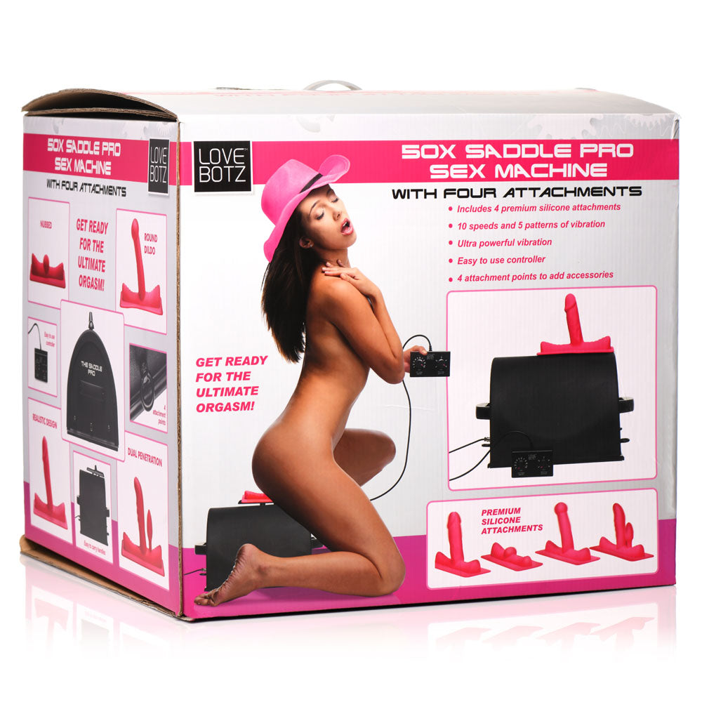 LoveBotz 50X Saddle Pro Sex Machine-(ah057) - AH057