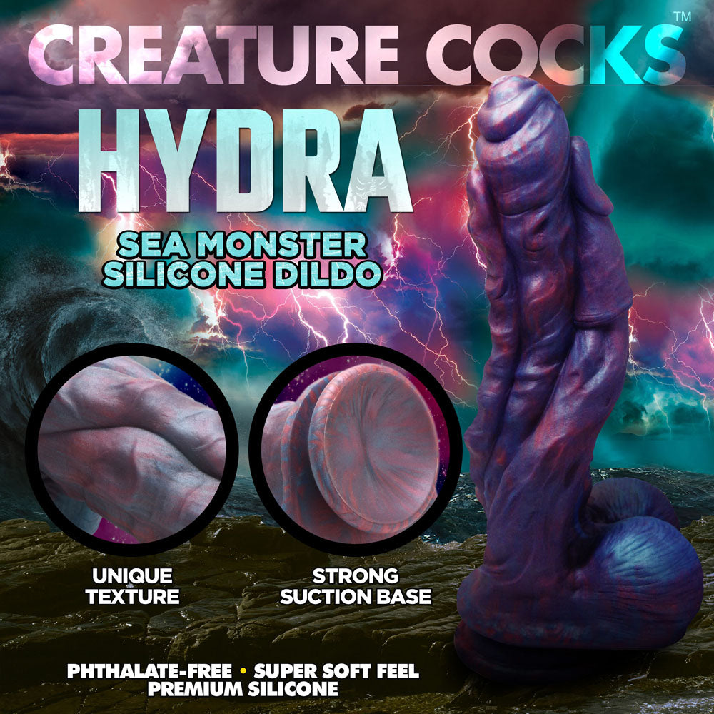 Creature Cocks Hydra Silicone Dildo-(ah186) - AH186