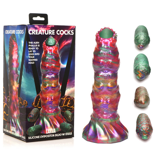 Creature Cocks Larva Silicone Dildo-(ah195) - AH195